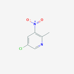 5-Chloro-2-methyl-3-nitropyridine
