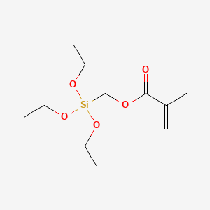 B1632014 Methacryloxymethyltriethoxysilane CAS No. 5577-72-0