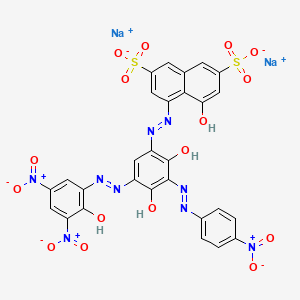 molecular formula C28H17N9NaO16S2+ B1632024 C.I. Acid Brown 75 CAS No. 6637-87-2
