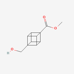 molecular formula C11H12O3 B1632085 Methyl 4-hydroxymethylcubanecarboxylate CAS No. 60462-19-3