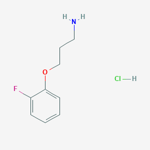 3-(2-Fluorophenoxy)propan-1-amine hydrochloride