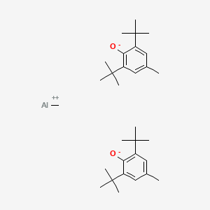 molecular formula C31H49AlO2 B1632113 Methylaluminum Bis(2,6-di-tert-butyl-4-methylphenoxide) 