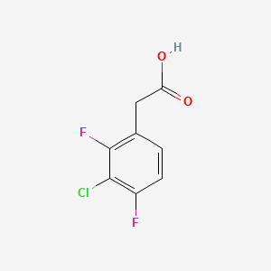 molecular formula C8H5ClF2O2 B1632116 3-Chloro-2,4-difluorophenylacetic acid CAS No. 886761-66-6
