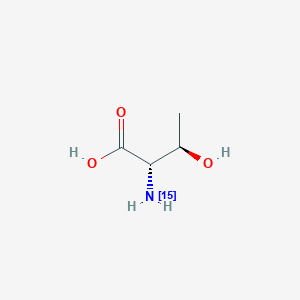 molecular formula C4H9NO3 B1632124 L-Threonine-15N 