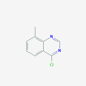 molecular formula C9H7ClN2 B1632137 4-Chloro-8-methylquinazoline CAS No. 58421-80-0