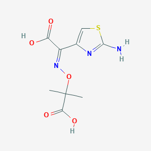 2-[(2-Aminothiazol-4-yl)carboxymethyleneaminooxy]-2-methylpropionic acid