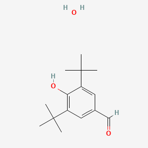 molecular formula C15H24O3 B1632161 3,5-Di-tert-butyl-4-hydroxybenzaldehyde hemihydrate 