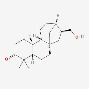 molecular formula C20H32O2 B1632175 (1S,4S,9S,10R,13R,14S)-14-(羟甲基)-5,5,9-三甲基四环[11.2.1.01,10.04,9]十六烷-6-酮 CAS No. 960589-81-5