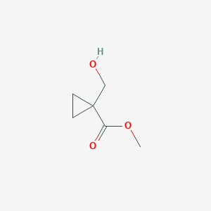 molecular formula C6H10O3 B1632204 1-(羟甲基)环丙烷甲酸甲酯 CAS No. 88157-42-0