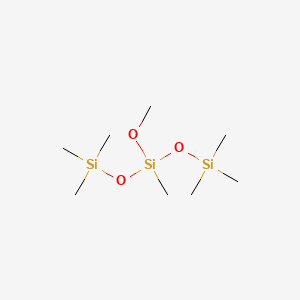 molecular formula C8H24O3Si3 B1632216 Bis(trimethylsiloxy)methylmethoxysilane 