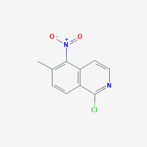 1-Chloro-6-methyl-5-nitroisoquinoline