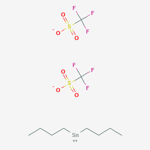 molecular formula C10H18F6O6S2Sn B1632320 Dibutyltin Ditriflate 