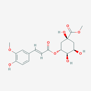molecular formula C18H22O9 B1632332 Methyl 3-O-feruloylquinate 