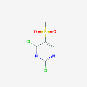 molecular formula C5H4Cl2N2O2S B1632382 2,4-dichloro-5-(methylsulfonyl)Pyrimidine 