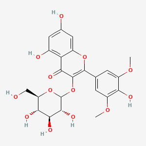 molecular formula C23H24O13 B1632390 Syringetin-3-glucoside 