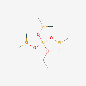 molecular formula C8H23O4Si4 B1632432 Tris(dimethylsiloxy)ethoxysilane 