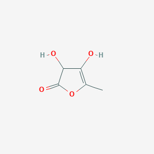 molecular formula C5H6O4 B1632493 3,4-Dihydroxy-5-methyl-2-furanone 
