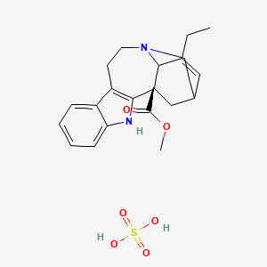 molecular formula C21H26N2O6S B1632495 Catharanthine Sulfate 