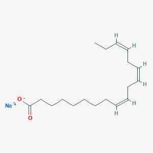 molecular formula C18H29NaO2 B163251 Sodium linolenate CAS No. 822-18-4