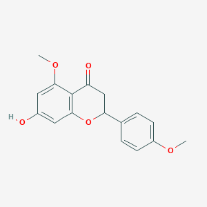 molecular formula C17H16O5 B1632518 Tsugafolin 