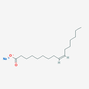 molecular formula C16H30NaO2 B163253 CID 117940880 CAS No. 6610-24-8