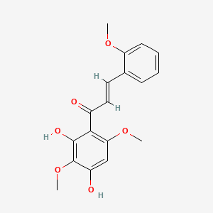 molecular formula C18H18O6 B1632536 2',4'-Dihydroxy-2,3',6'-trimethoxychalcone 