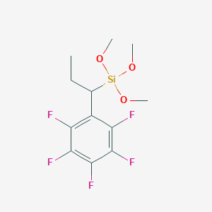 molecular formula C12H15F5O3Si B1632540 PENTAFLUOROPHENYLPROPYLTRIMETHOXYSILANE 