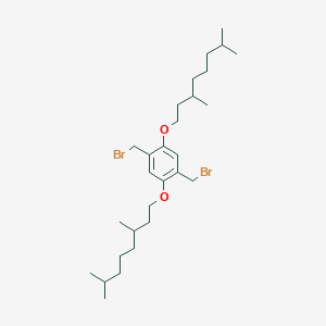 1,4-Bis(bromomethyl)-2,5-bis(3,7-dimethyloctoxy)benzene