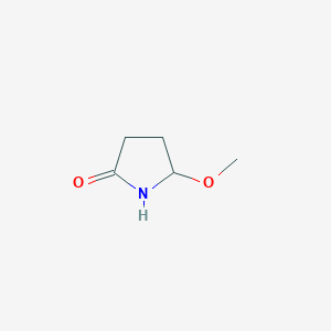 molecular formula C5H9NO2 B016326 Pterolactam CAS No. 63853-74-7