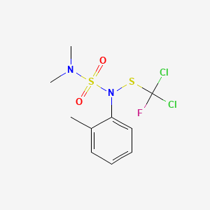 Sulfamide, N-[(dichlorofluoromethyl)thio]-N',N'-dimethyl-N-o-tolyl-