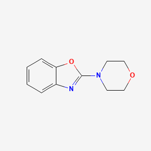 molecular formula C11H12N2O2 B1632675 2-(Morpholin-4-yl)-1,3-benzoxazole 