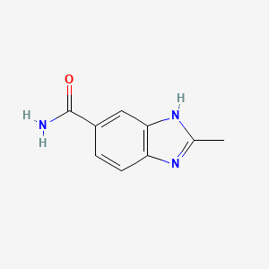 2-Methyl-5-benzimidazolecarboxamide