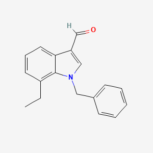 1-benzyl-7-ethyl-1H-indole-3-carbaldehyde