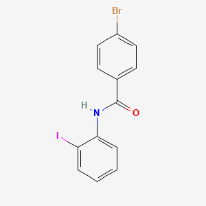 4-bromo-N-(2-iodophenyl)benzamide