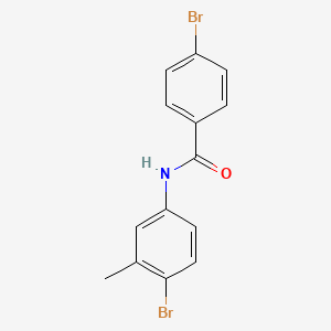 4-bromo-N-(4-bromo-3-methylphenyl)benzamide