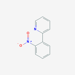 molecular formula C11H8N2O2 B1632700 2-(2-Nitrophenyl)pyridine CAS No. 4253-81-0