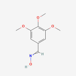 molecular formula C10H13NO4 B1632711 N-[(3,4,5-trimethoxyphenyl)methylidene]hydroxylamine 