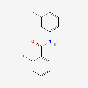 2-fluoro-N-(3-methylphenyl)benzamide