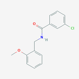 3-chloro-N-(2-methoxybenzyl)benzamide