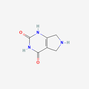 6,7-Dihydro-5H-pyrrolo[3,4-D]pyrimidine-2,4-diol