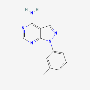 1-(3-Methylphenyl)pyrazolo[3,4-d]pyrimidin-4-amine