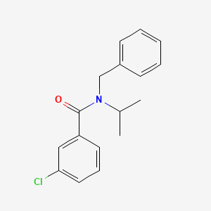 N-benzyl-3-chloro-N-propan-2-ylbenzamide