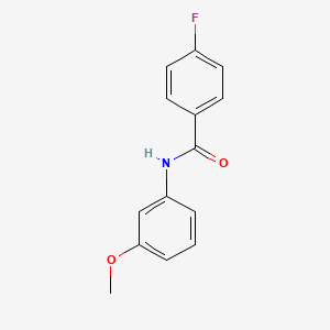 4-fluoro-N-(3-methoxyphenyl)benzamide