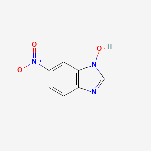 molecular formula C8H7N3O3 B1632789 2-Methyl-6-nitro-1h-benzimidazol-1-ol CAS No. 4615-69-4