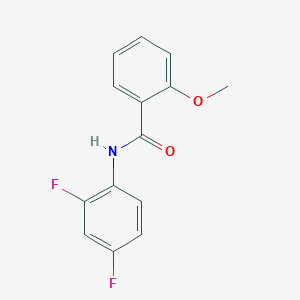 N-(2,4-difluorophenyl)-2-methoxybenzamide