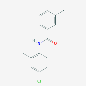 N-(4-chloro-2-methylphenyl)-3-methylbenzamide