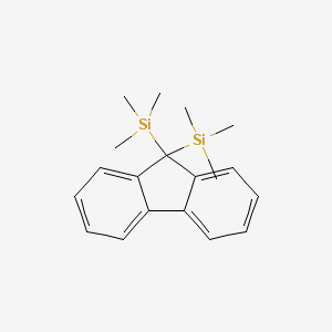 molecular formula C19H26Si2 B1632845 9,9-Bis(trimethylsilyl)fluorene 