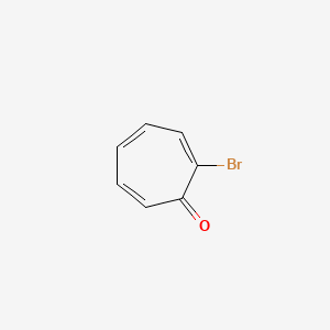 molecular formula C7H5BrO B1632846 2-Bromotropone 