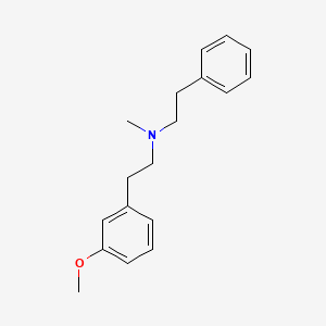 Benzeneethanamine, 3-methoxy-N-methyl-N-(2-phenylethyl)-