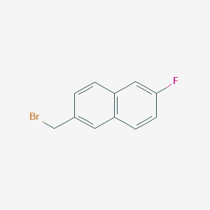 2-(Bromomethyl)-6-fluoronaphthalene